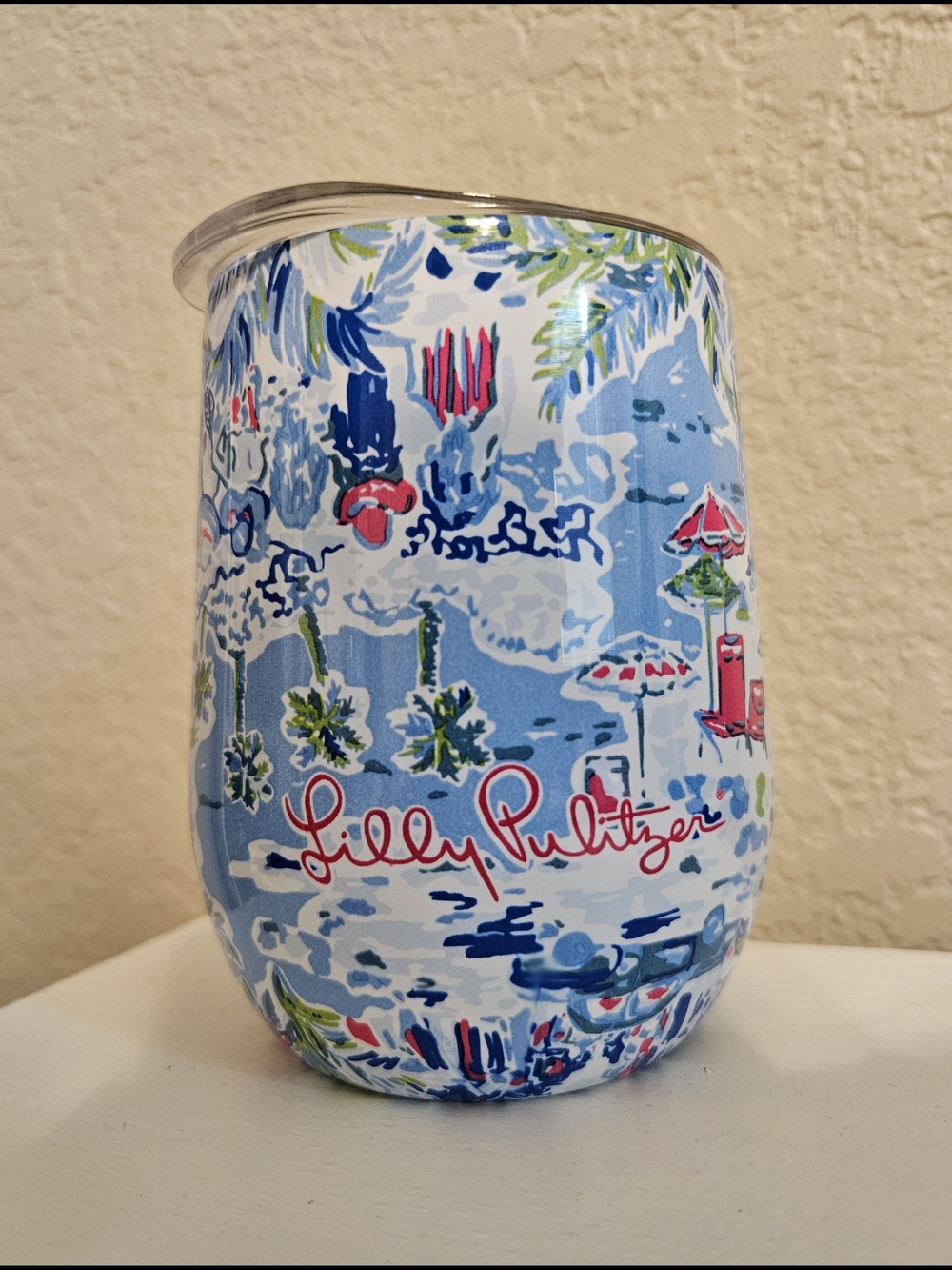 Lilly Pulitzer Wine Tumbler